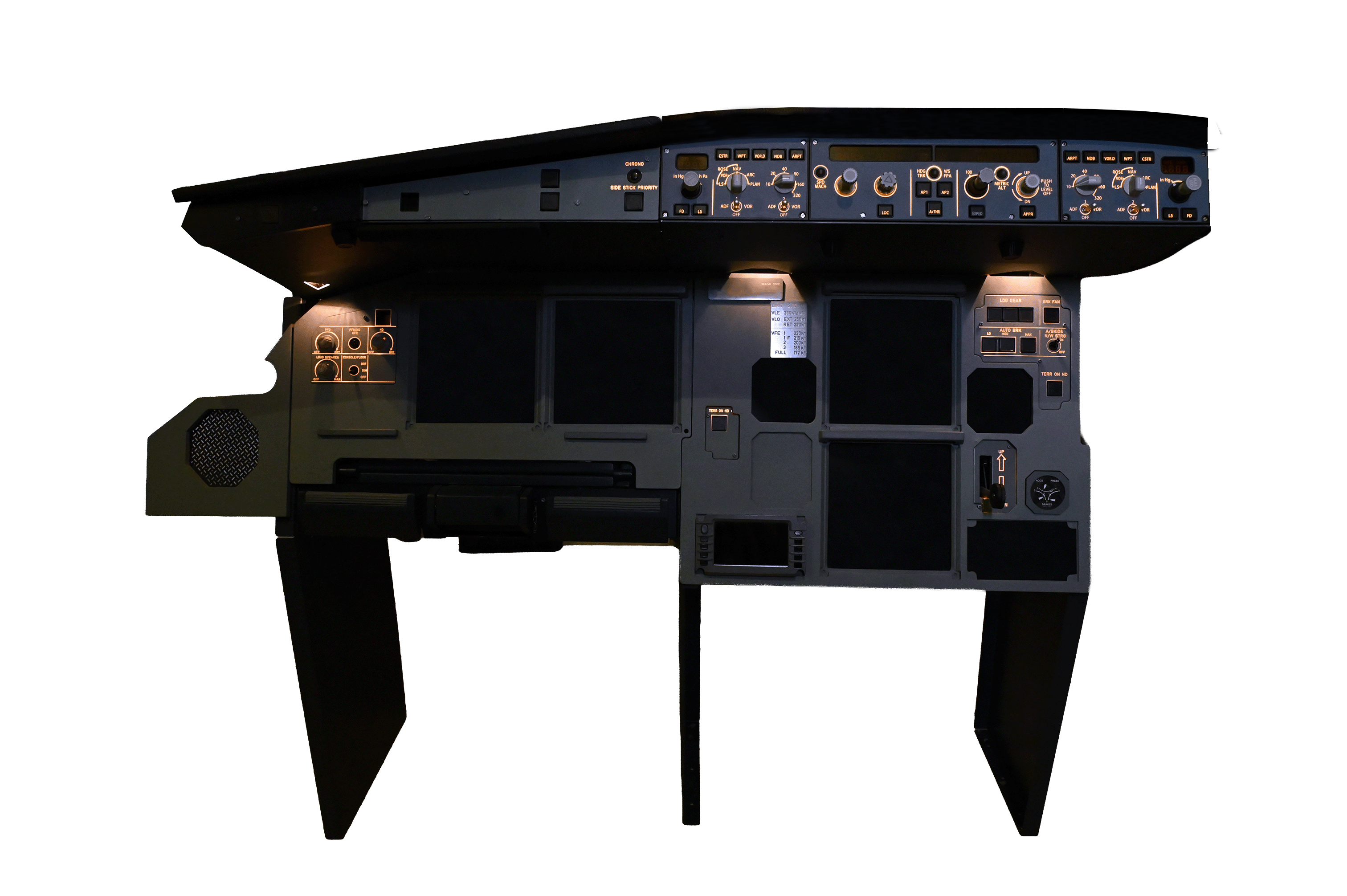 A320 MIP/Glareshield Installation